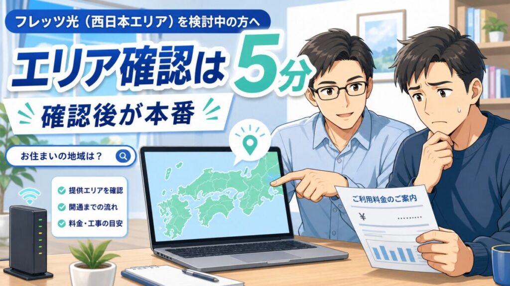 フレッツ光エリア西日本