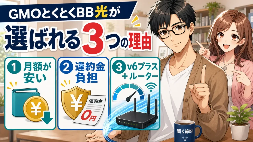 GMOとくとくBB光 乗り換え