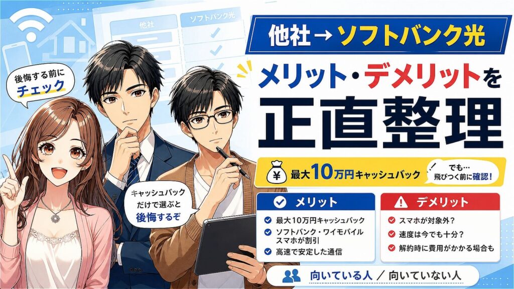 ソフトバンク光 乗り換え