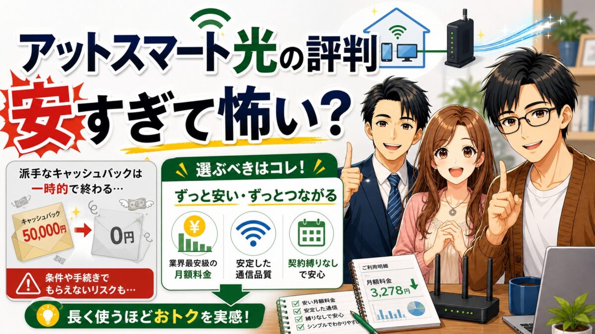 アットスマート光 評判