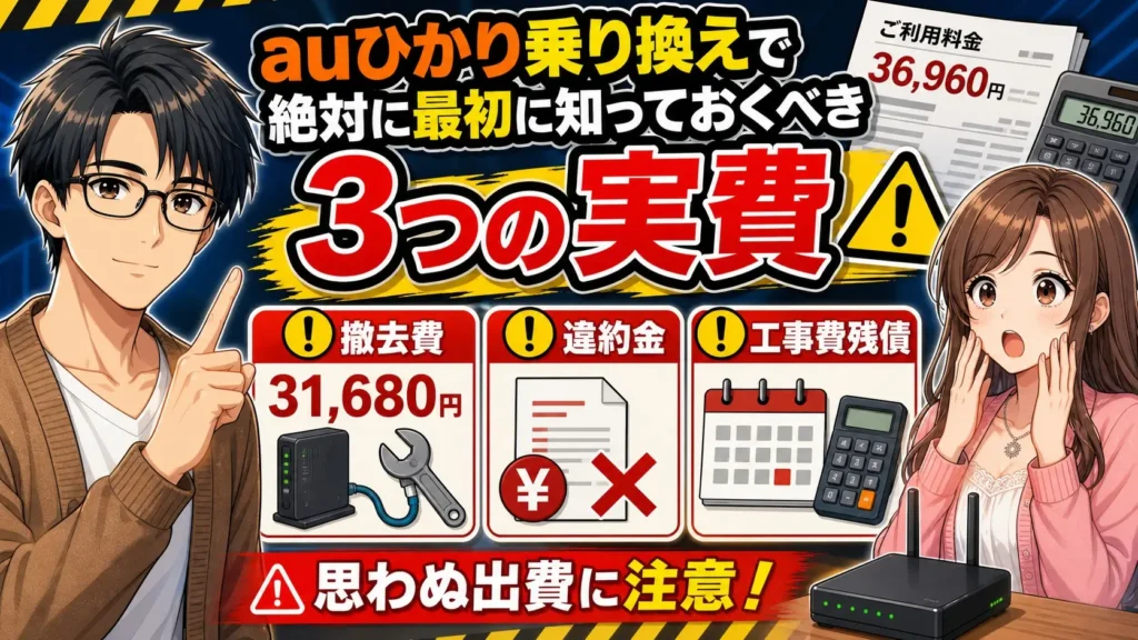 auひかり 乗り換え