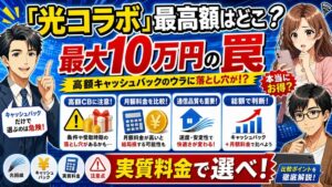 1番高額なキャッシュバックがもらえる光コラボ