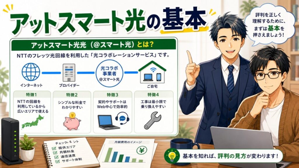 アットスマート光 評判