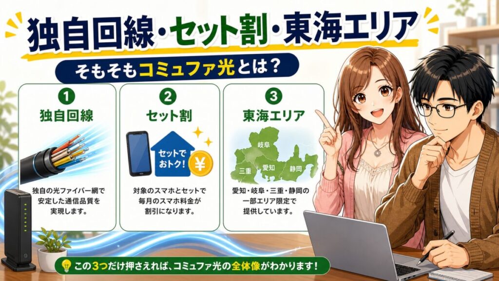 コミュファ光 評判