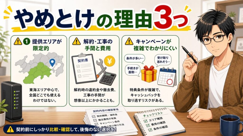 コミュファ光 評判