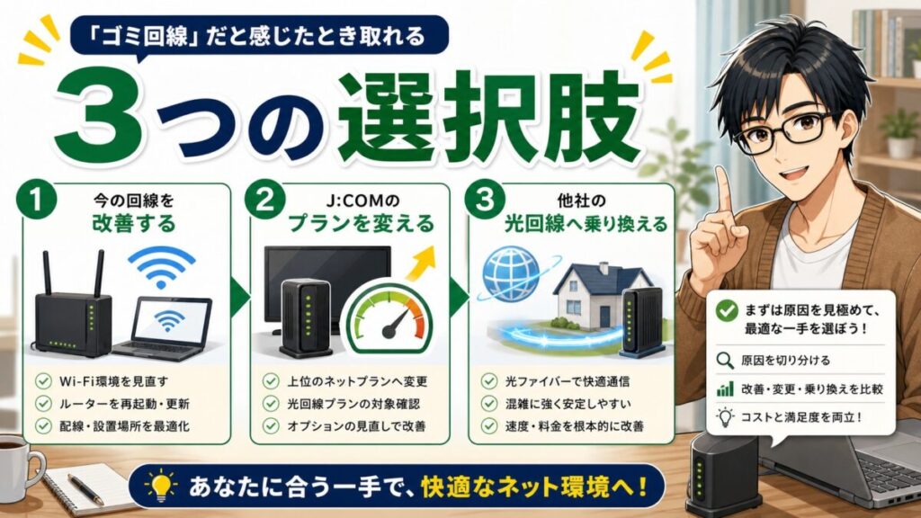jcom ゴミ回線