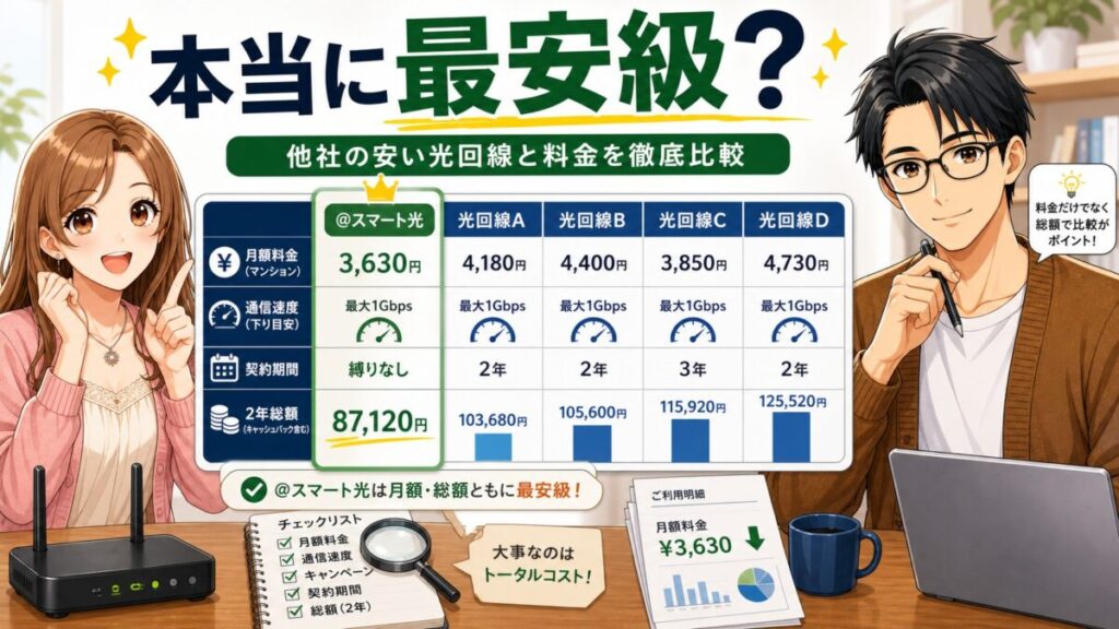 アットスマート光 料金
