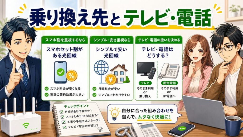 jcom 乗り換え