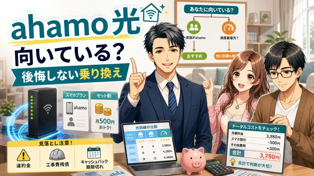 ahamo光 乗り換え