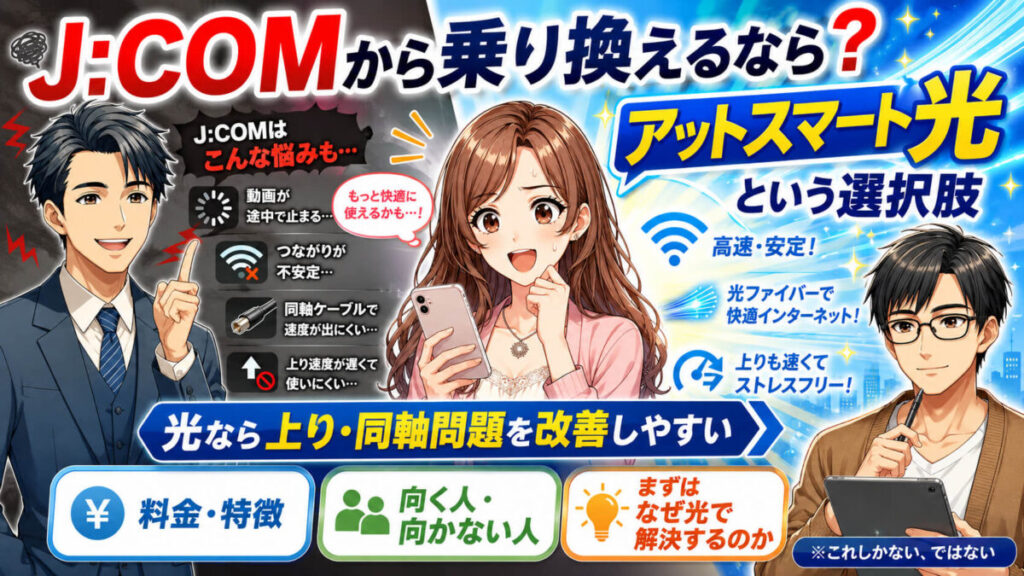 jcom ゴミ回線