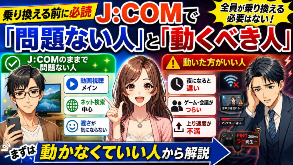 jcom ゴミ回線