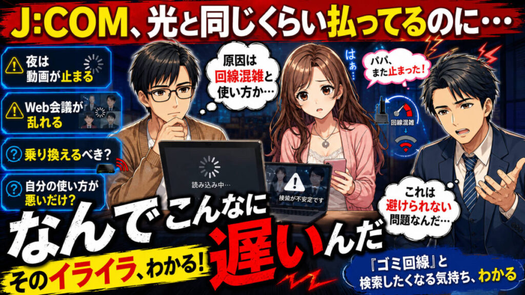 jcom ゴミ回線