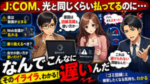 jcom ゴミ回線
