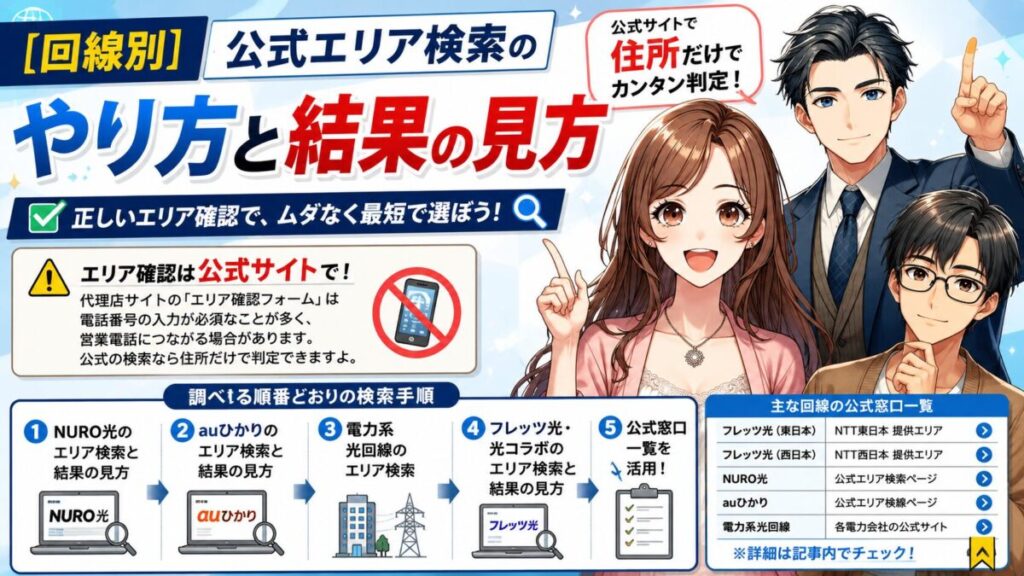 光回線エリア検索