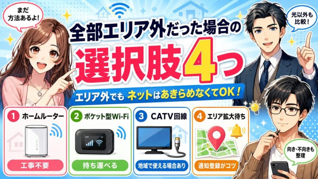 光回線エリア検索