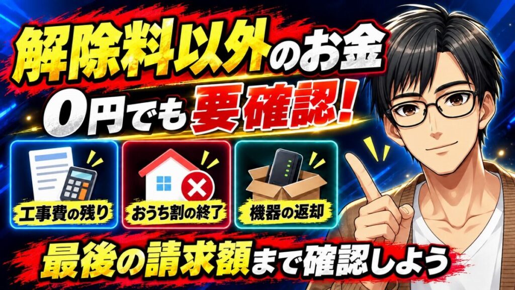 ソフトバンク光 解約できない