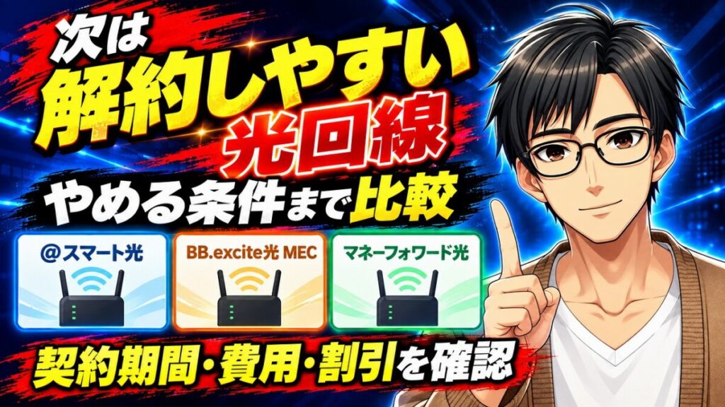 ソフトバンク光 解約できない