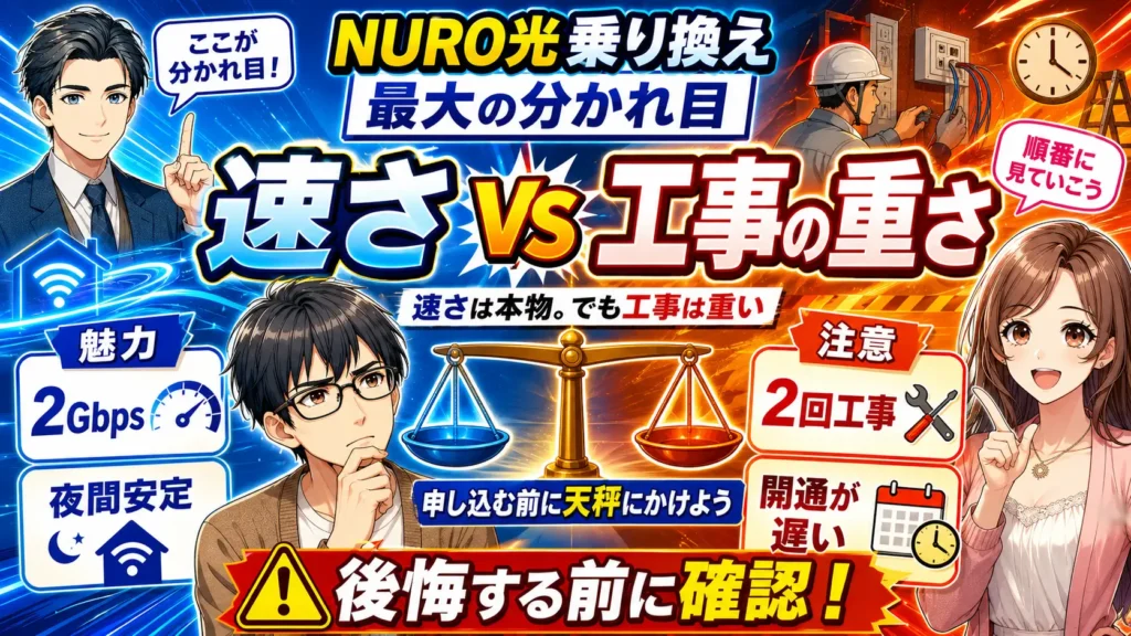 NURO光 乗り換え