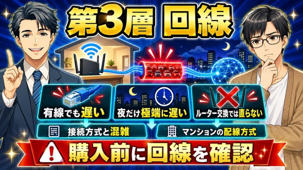 wifi 繋がってるのに遅い 家