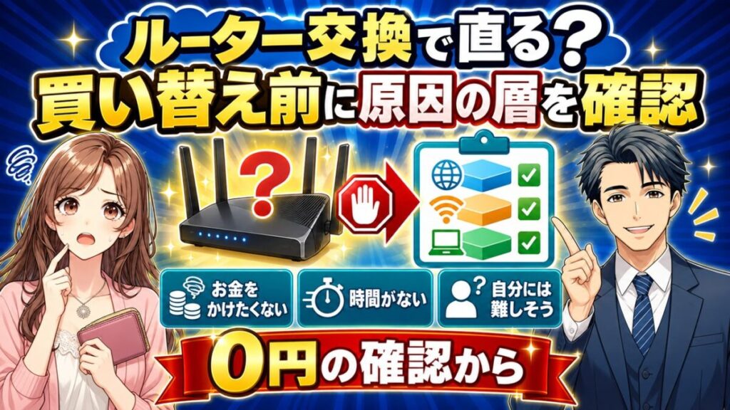 wifi 繋がってるのに遅い 家