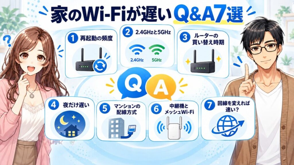 wifi 繋がってるのに遅い 家