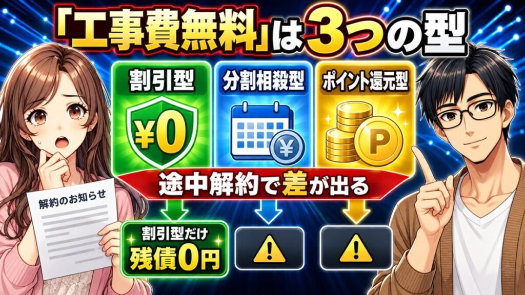 光回線 工事費無料